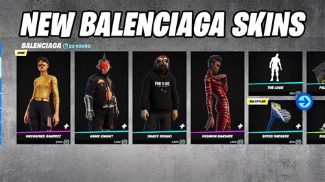 fortnite balenciaga skin names.